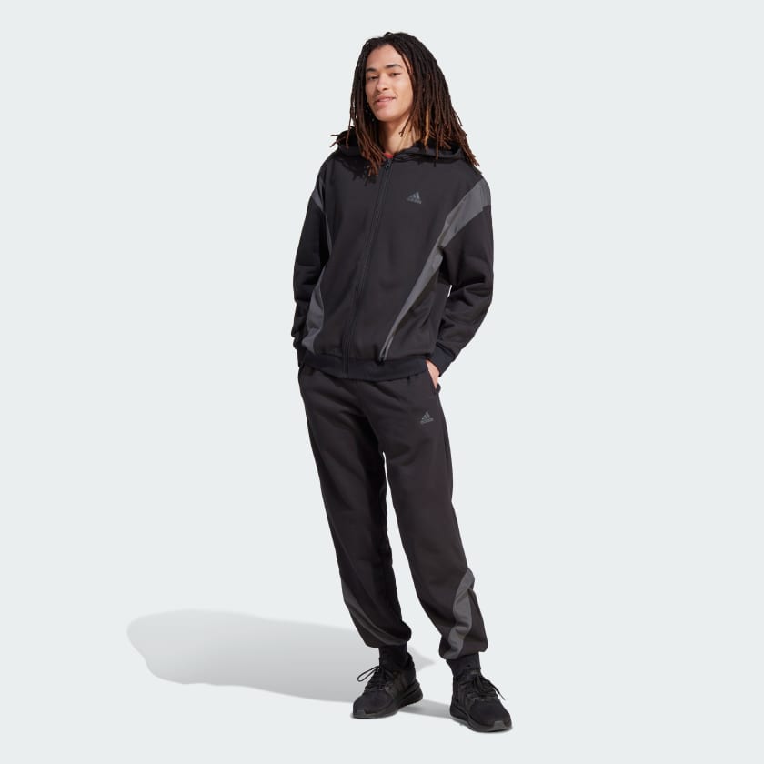 Fleece tracksuit adidas online