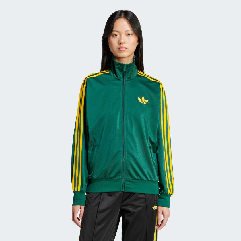 adidas Adicolor Classic Firebird Loose Track Top - Green