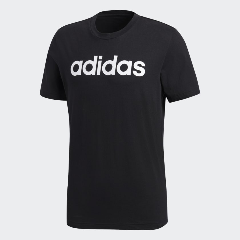 Adidas big logo tee sale