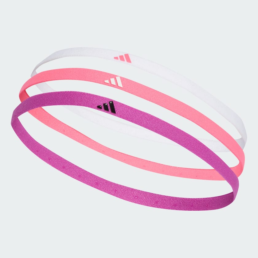 adidas Hairband 3 Pack Pink Free Shipping with adiClub adidas US