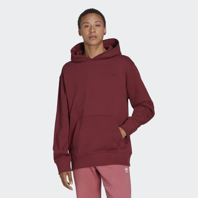 adidas Men's Lifestyle Adicolor Contempo French Terry Hoodie - Burgundy ...