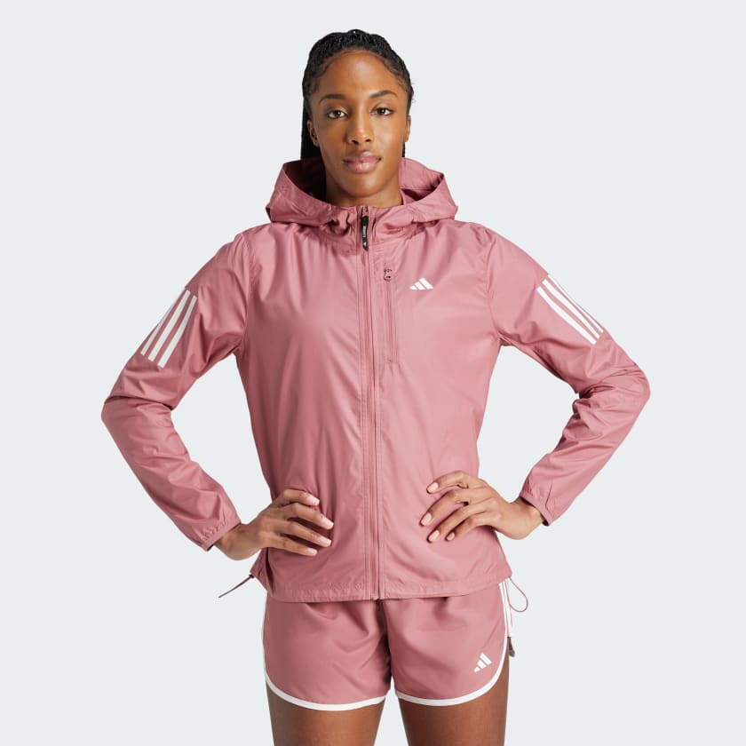 adidas Own The Run Jacket Pink Free Shipping with adiClub adidas Canada