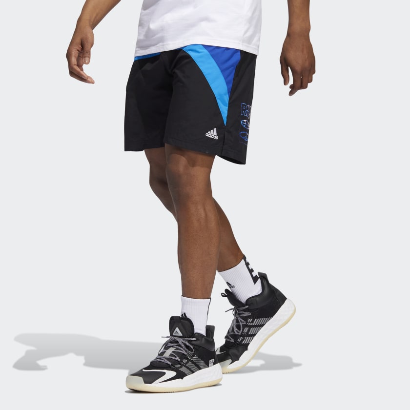 Schuldig Tegenslag heerlijkheid adidas Rose Shorts - Black | Men's Basketball | adidas US