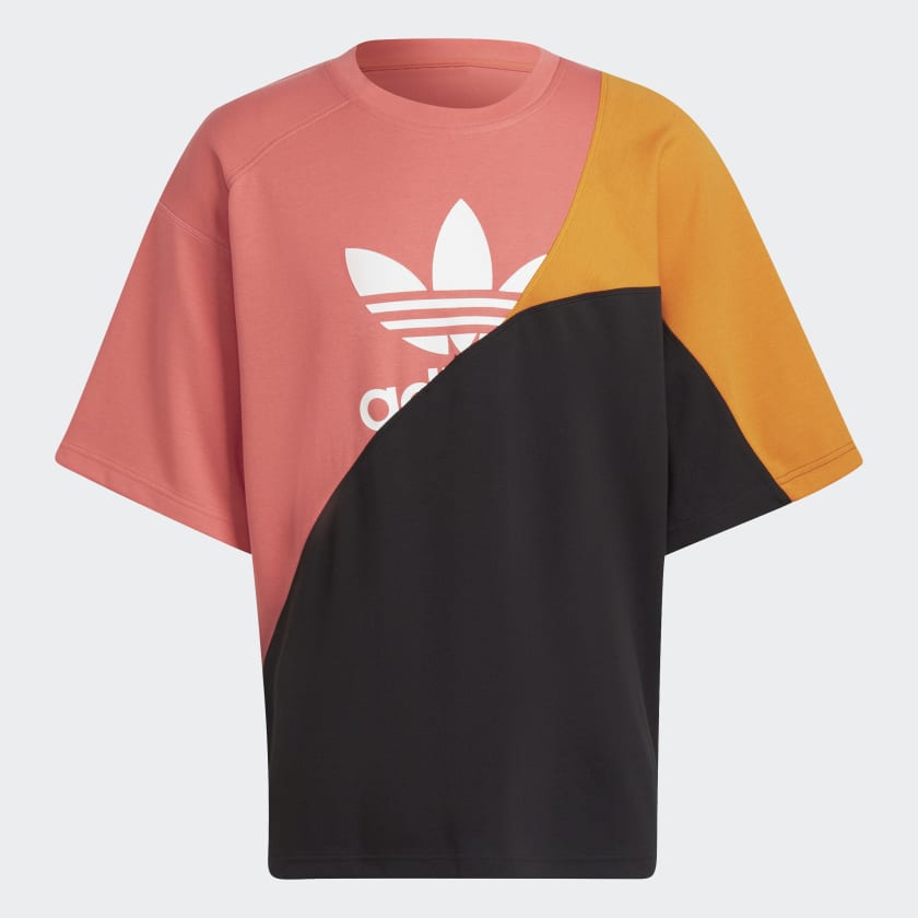 Adidas color block shirt new arrivals