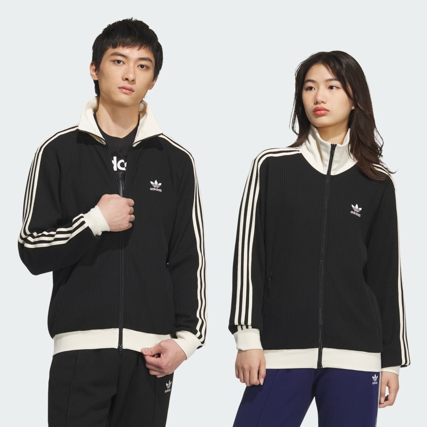 アディダス ワッフル トラックジャケット 2XL ジャージ ピンク