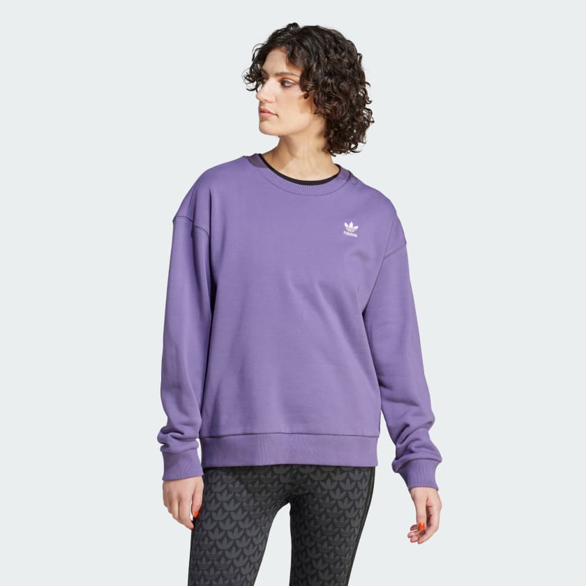 adidas Sweatshirt - Purple | Women's Lifestyle | adidas US