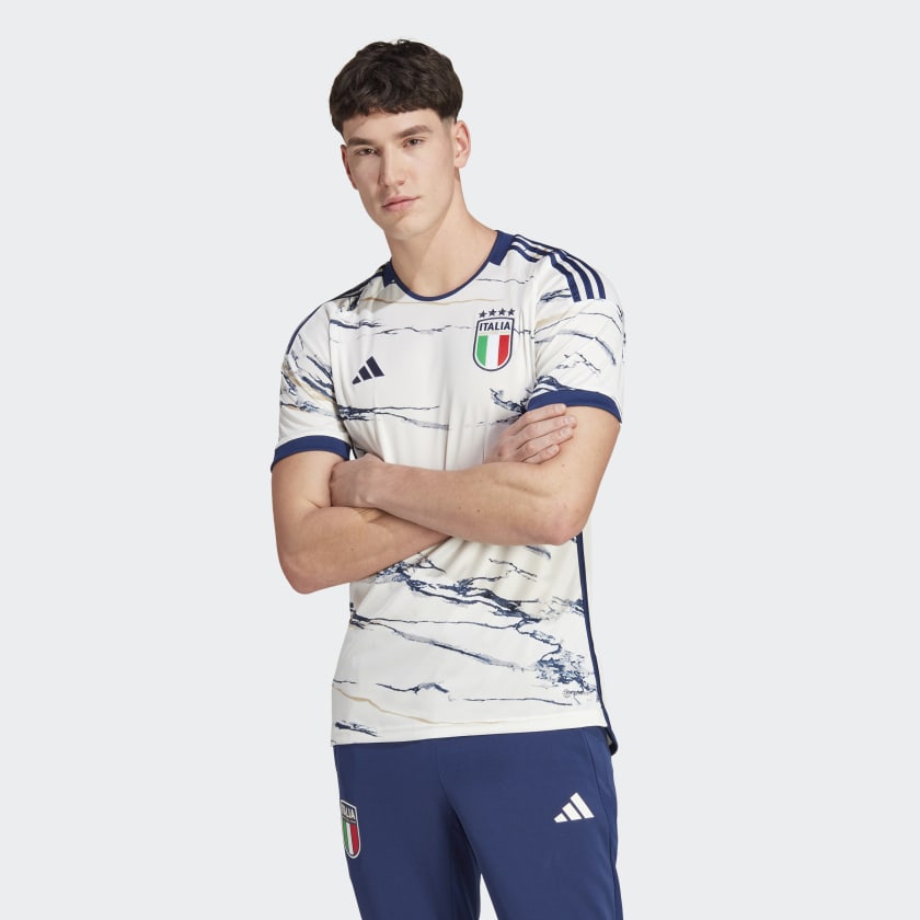 Camiseta segunda equipación Italia 23 Blanco adidas España