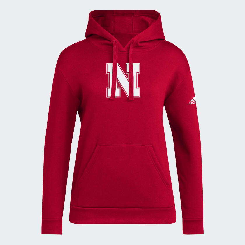 adidas Nebraska Hoodie - Red | Women's Training | adidas US