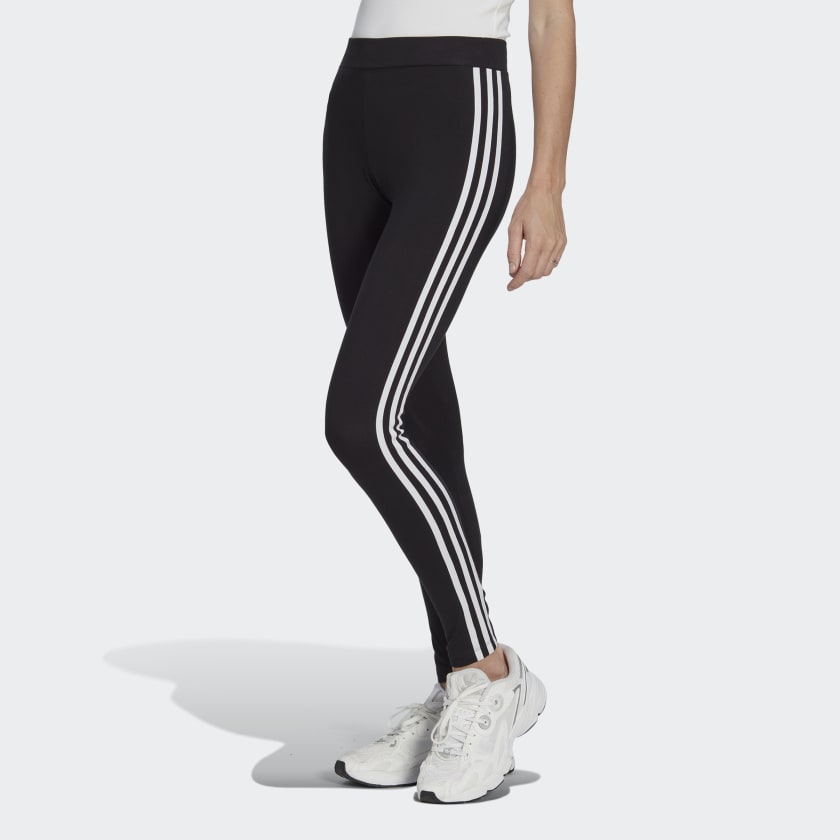 Legging adidas Originals Tight 3 Stripes Preta - Compre Agora