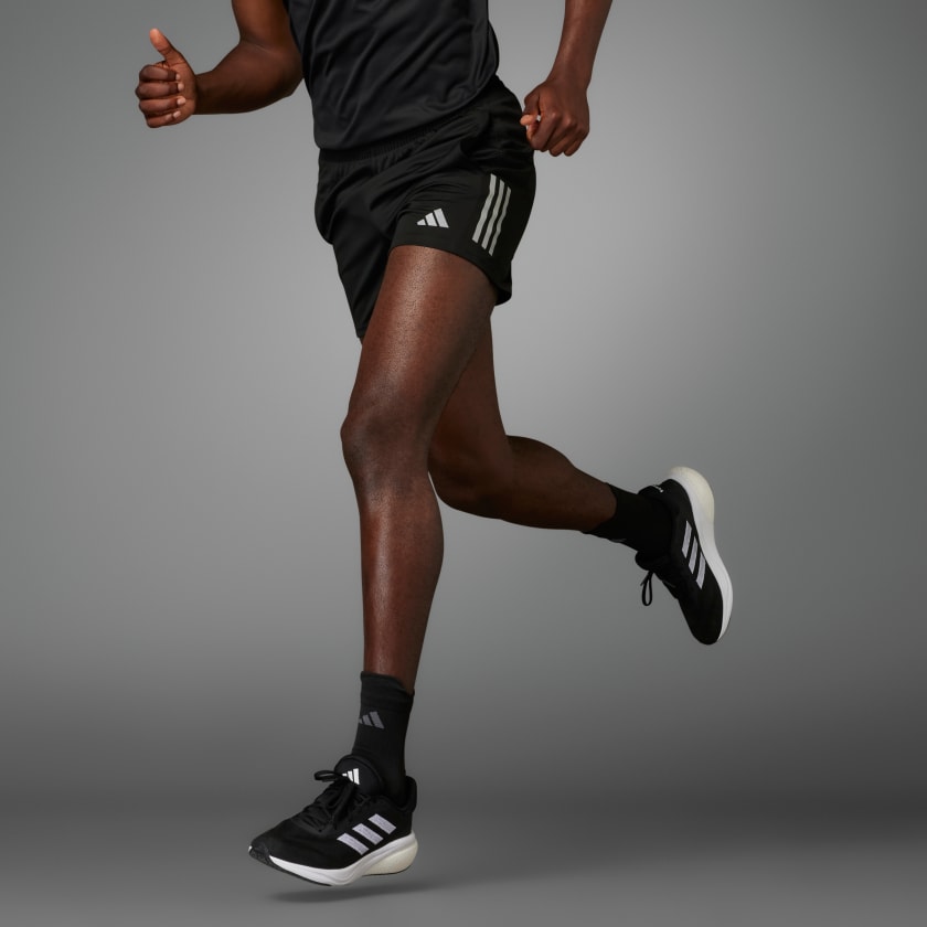 adidas Own the Run Split Shorts - Black