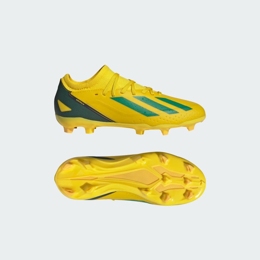 adidas X Crazyfast.3 Australia Firm Ground Soccer Cleats Yellow Free Shipping with adiClub adidas US