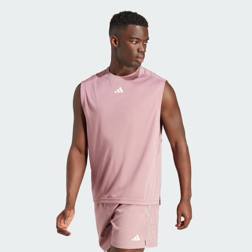 adidas Gym Heat Top - Pink | Men's Training | adidas US