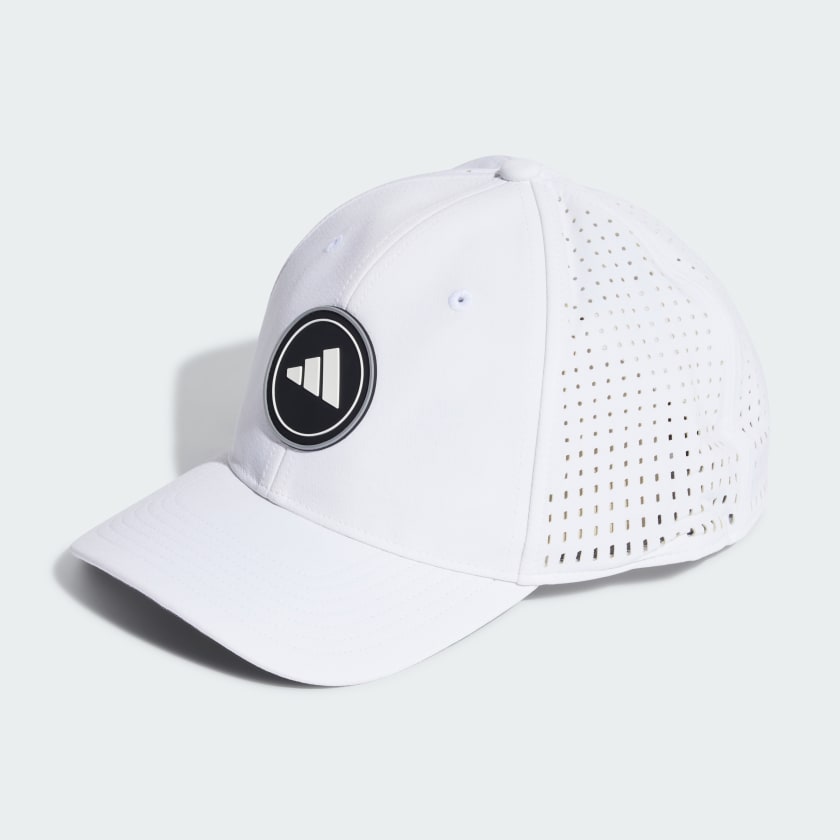 adidas Hydrophobic Tour Hat - White | Men's Golf | adidas US