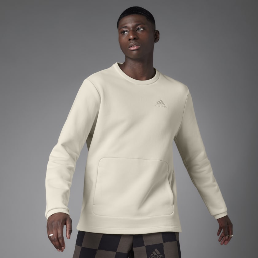 Surgery chop skin adidas Sportswear Fleece Sweater - Beige | Men's Lifestyle | adidas US