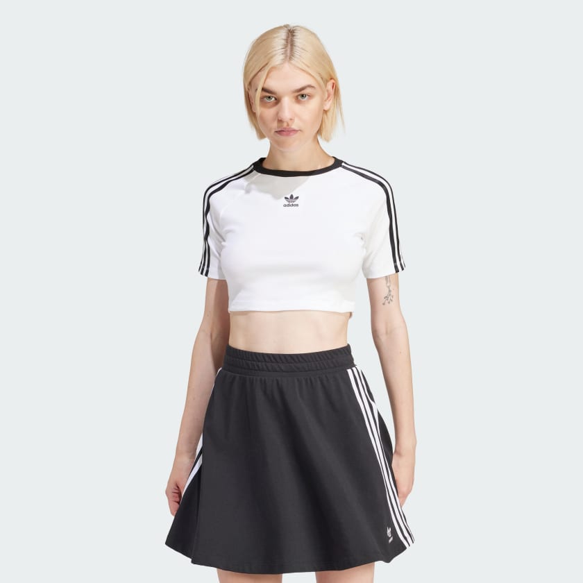 Bauchfreies adidas shirt cheap