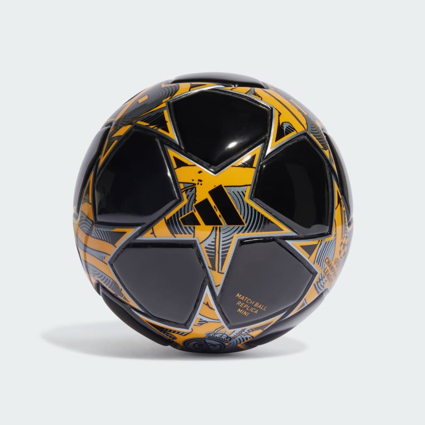 adidas UCL Real Madrid Mini 23 24 Groepsfase Voetbal Zwart