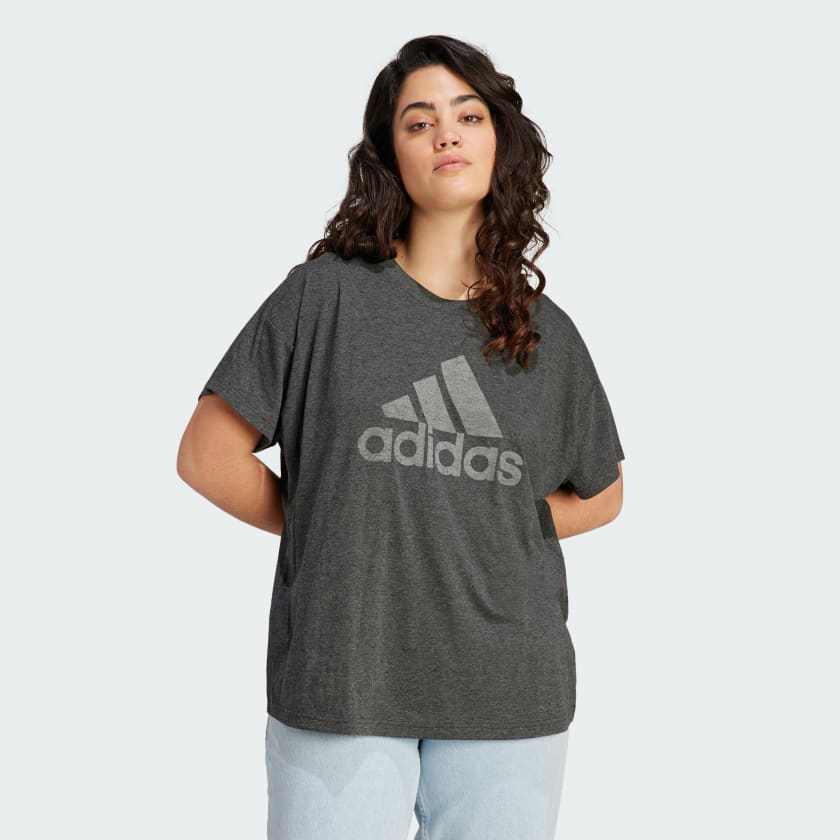 adidas Sportswear Future Icons Winners 3.0 T Shirt Plus Size Black adidas UK