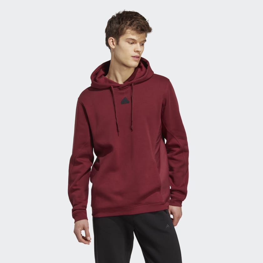 Adidas originals hoodie bordeaux store