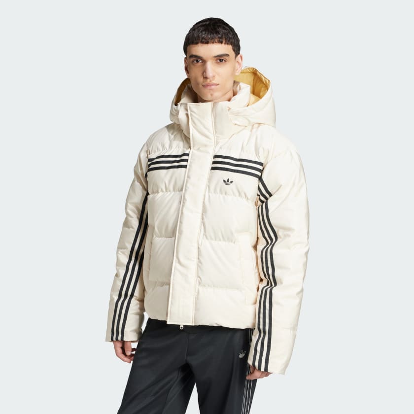 아디다스 오리지널스 70s 프리미엄 퍼퍼 재킷 - White | adidas 아디다스 오리지널스 70s 프리미엄 퍼퍼 재킷 - White | adidas