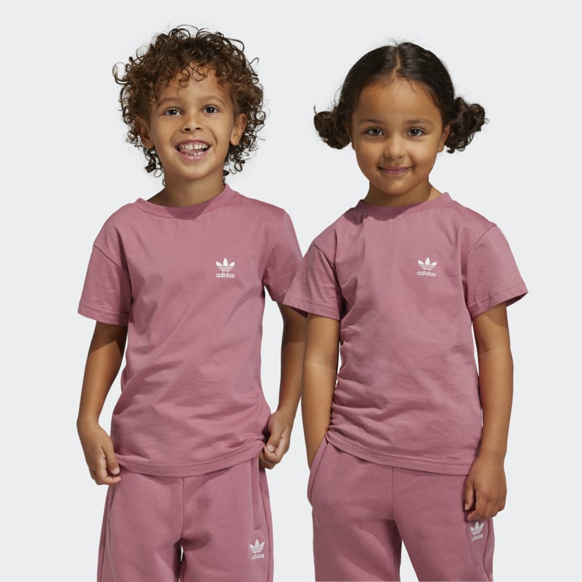 Adidas t shirt clearance roze