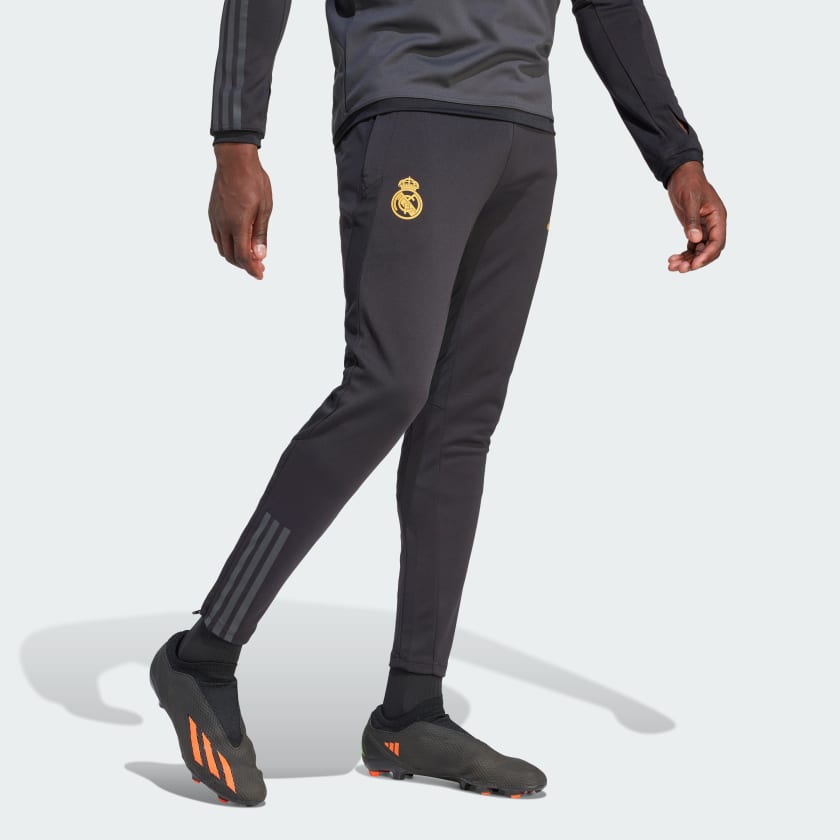 adidas Real Madrid Tiro 23 Training Tracksuit Bottoms Black adidas UK