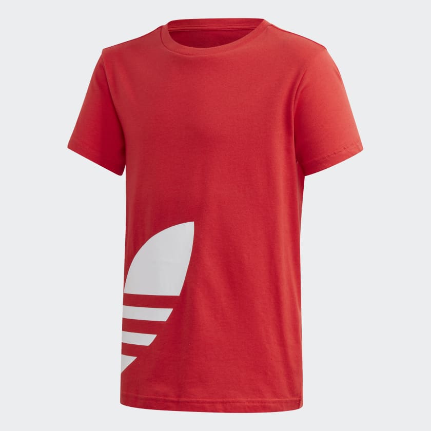 adidas Big Trefoil Tee Red adidas Malaysia