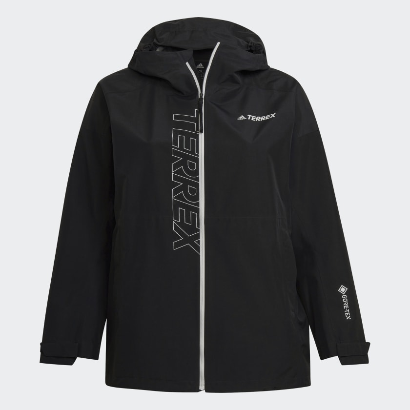 adidas Terrex GORE TEX Paclite Regenjack Grote Maat zwart adidas Belgium
