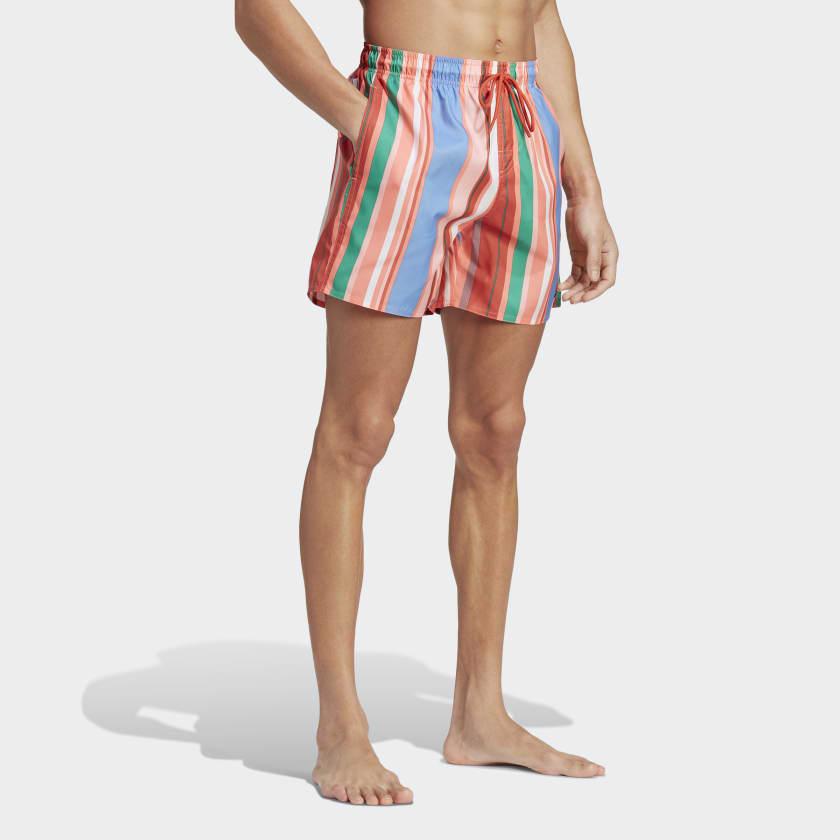 Striped Swim Shorts Orange IA7753 25 model