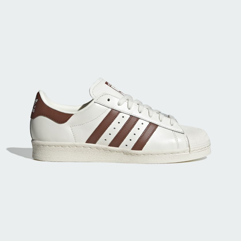 Superstar 80s sales dlx adidas marron