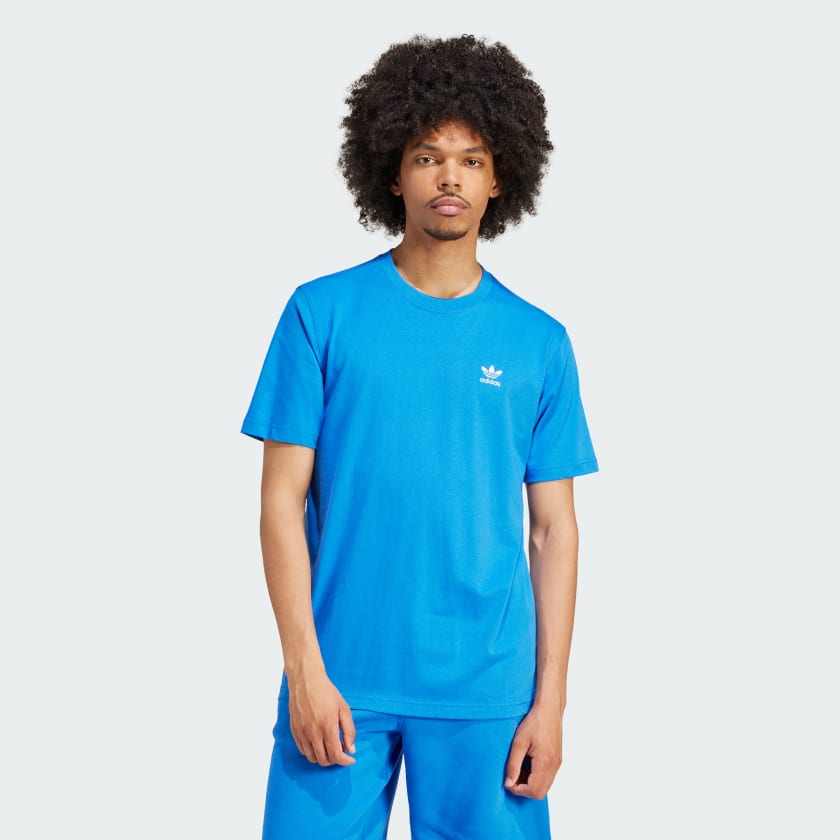 Camiseta Trefoil Essentials Azul adidas adidas Espa a