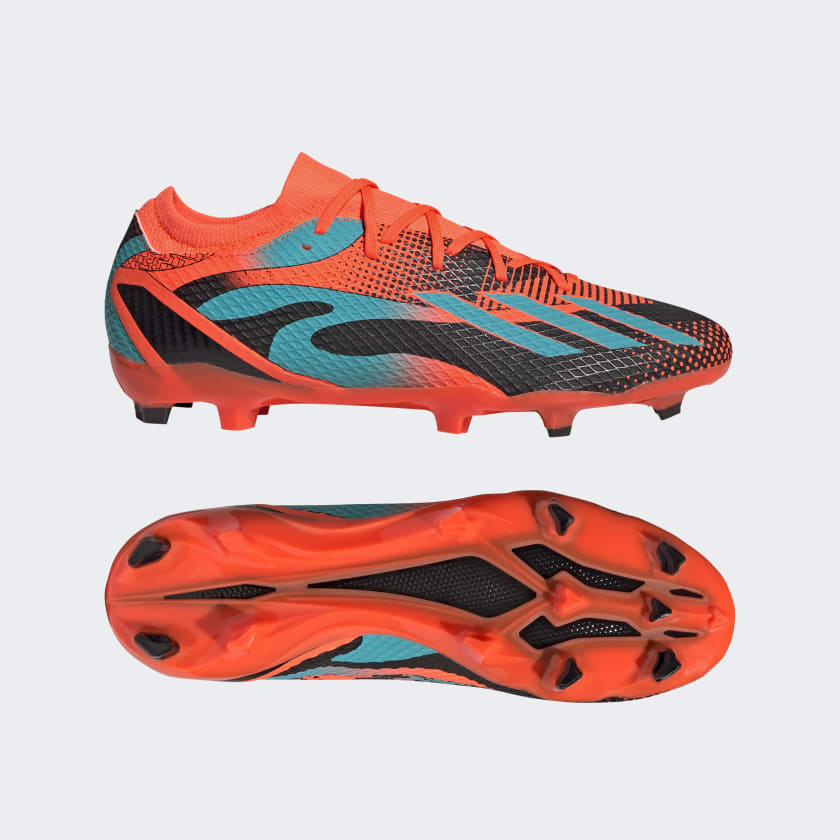 adidas X Speedportal Messi.3 Firm Ground Soccer Shoes - Orange
