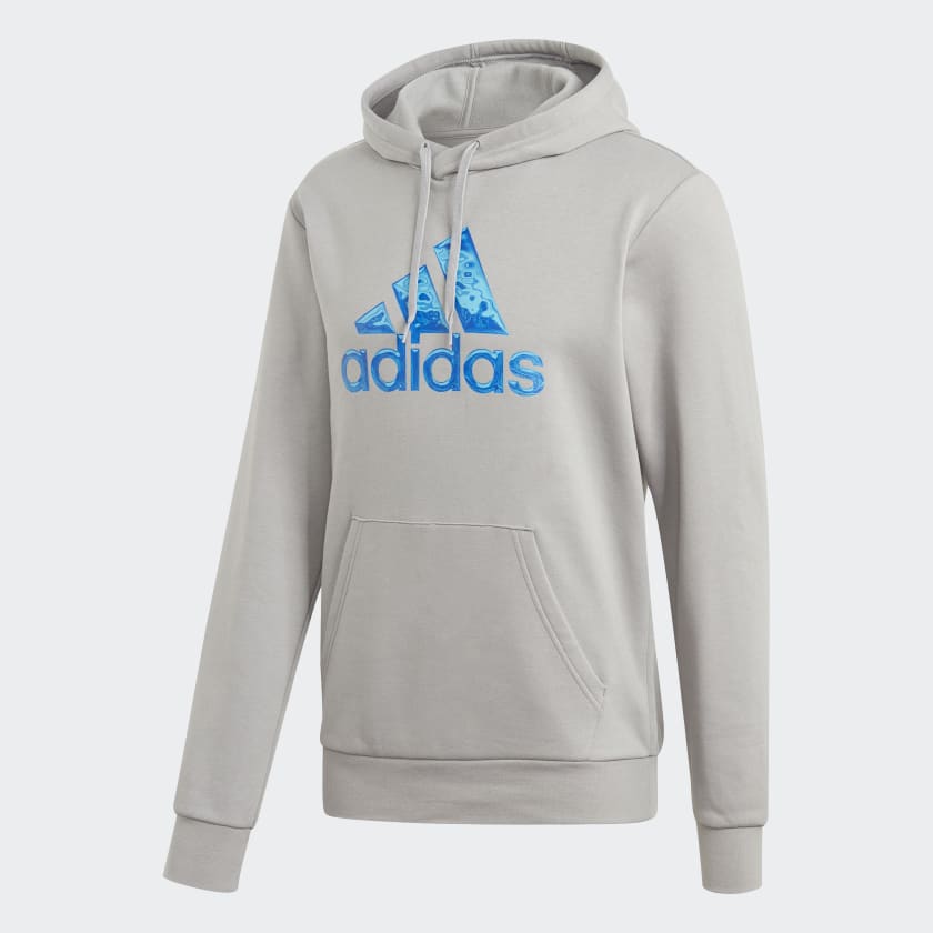 Grey adidas trefoil sweatshirt on sale