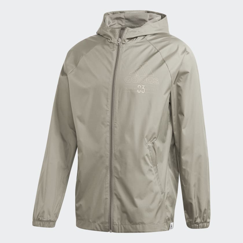 adidas BRILLIANT BASICS WINDBREAKER Green adidas Philippines