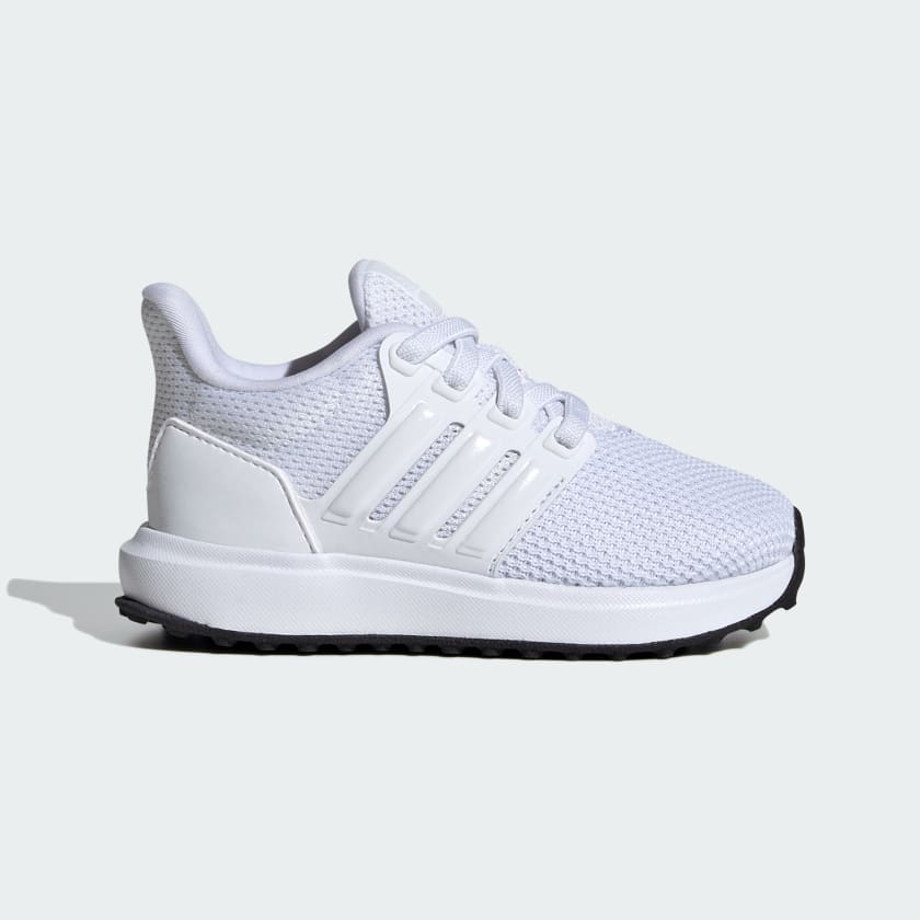 Kids adidas white trainers store