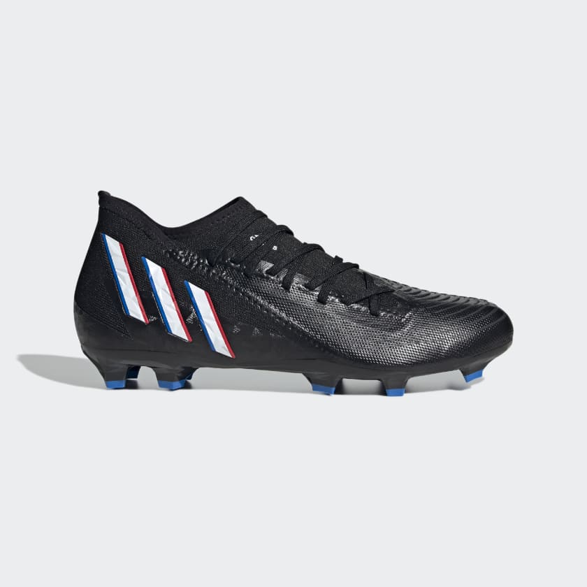 adidas Edge.3 Firm Ground Cleats - Black | Unisex Soccer | US