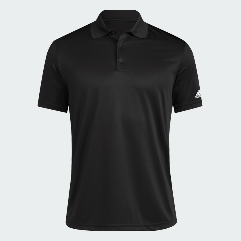 adidas Grind Polo Shirt Black Free Shipping with adiClub adidas US