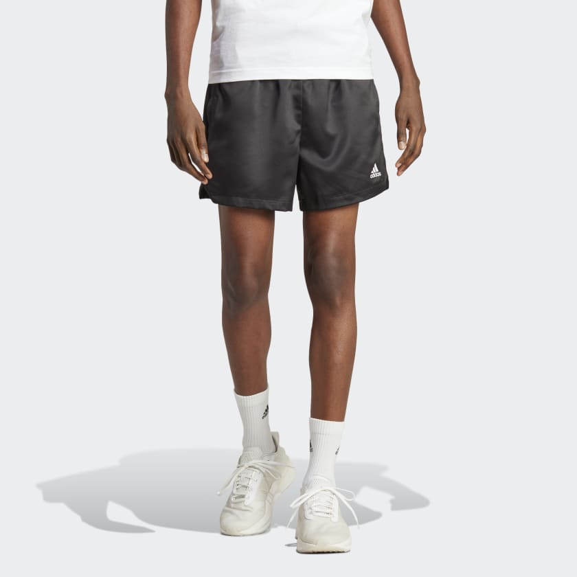 adidas Satin Shorts - Black | Men's Lifestyle | adidas US
