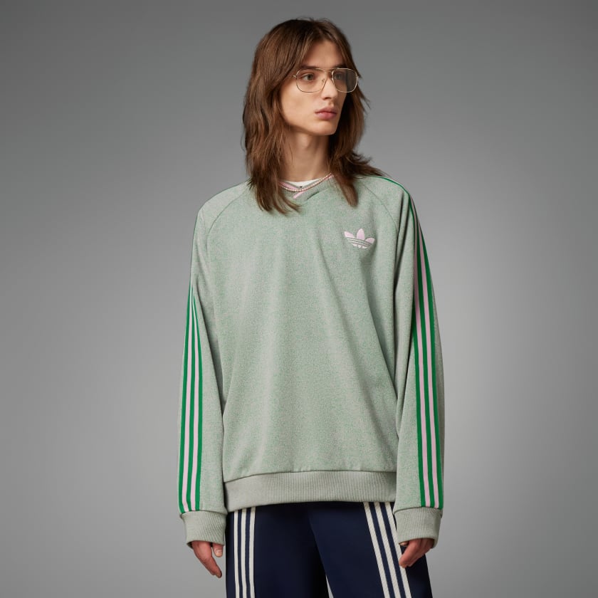 adidas Adicolor 70s Vintage Sweatshirt - Green | Men's Lifestyle | adidas US