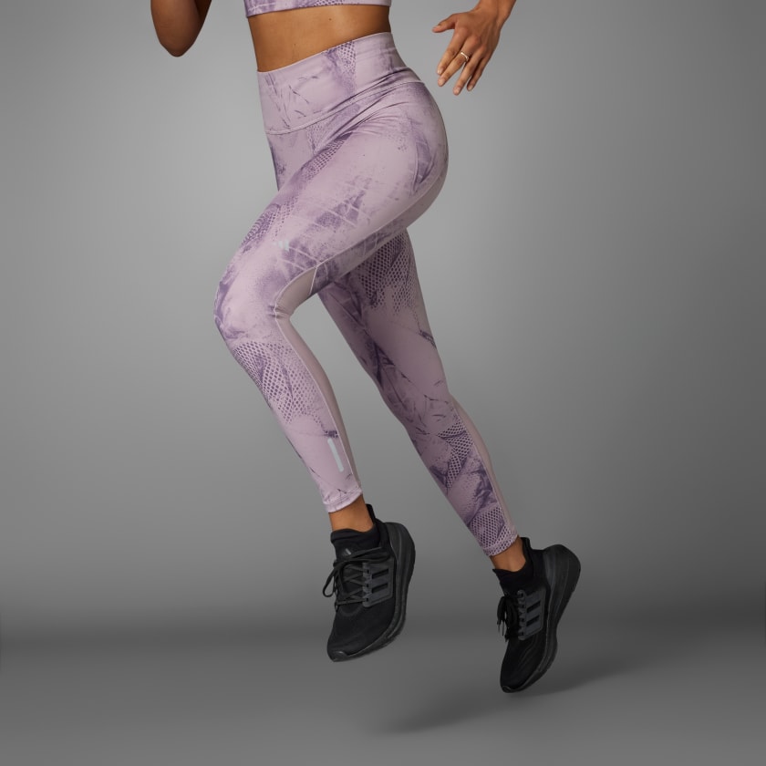 adidas Ultimate adidas Print 7/8 Leggings - Purple | Women's Running |  adidas US