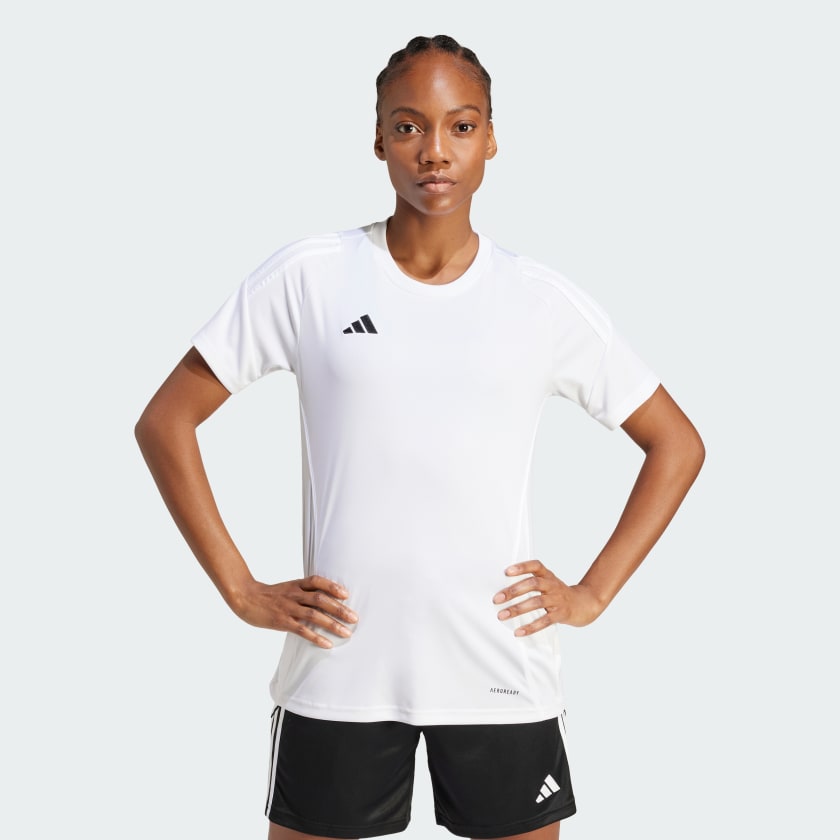 Adidas white jersey on sale