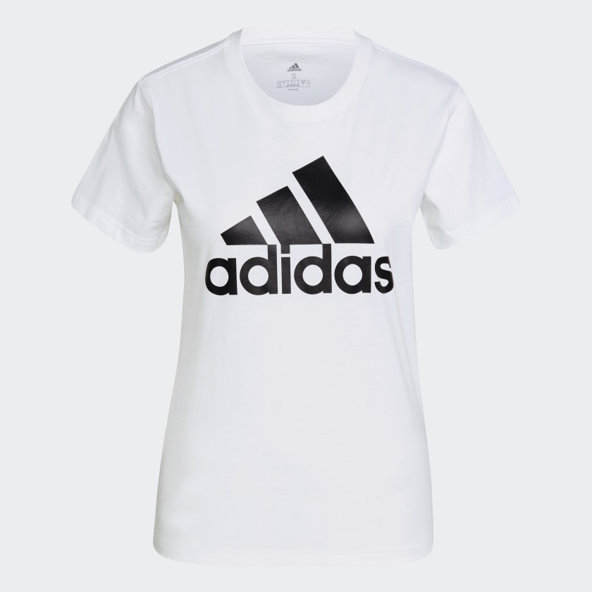 Black white X adidas logo-print oversized cotton T-shirt