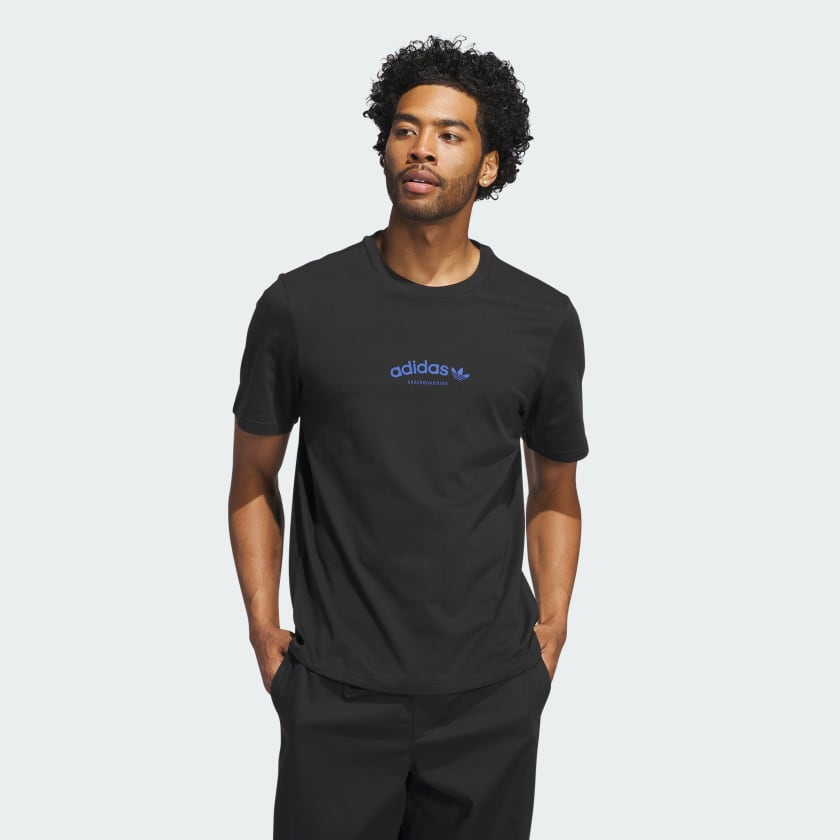 adidas Playera Arched Skateboarding Negro adidas Mexico
