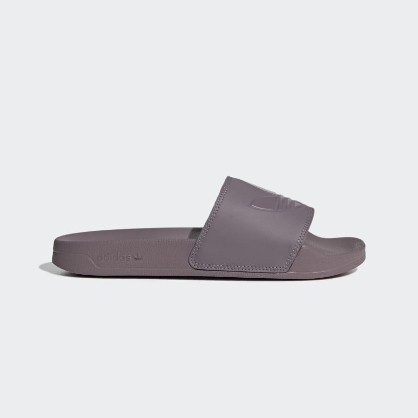 Adidas adilette slides purple sale