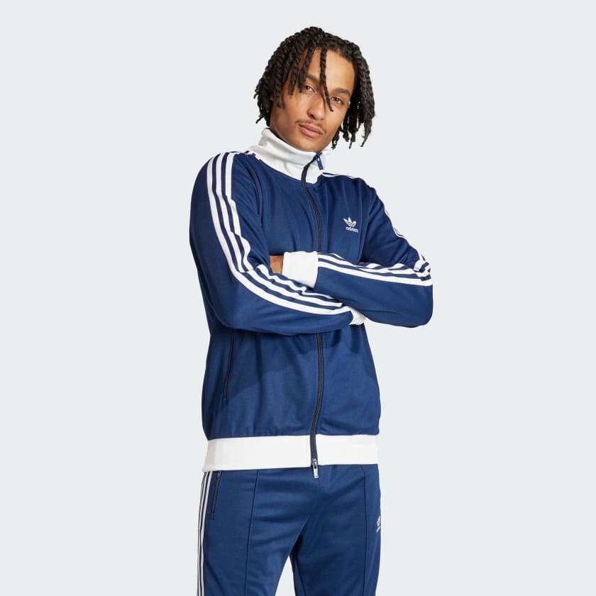 Campera adidas originals azul shop