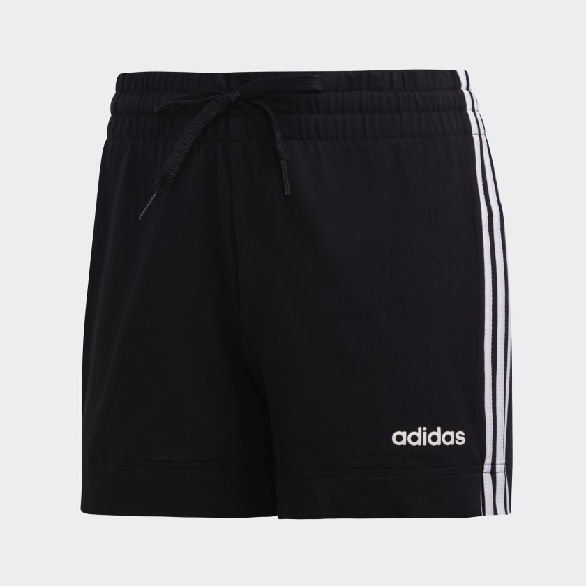 adidas - Essentials Slim 3-Streifen Shorts Damen schwarz kaufen im Sport  Bittl Shop