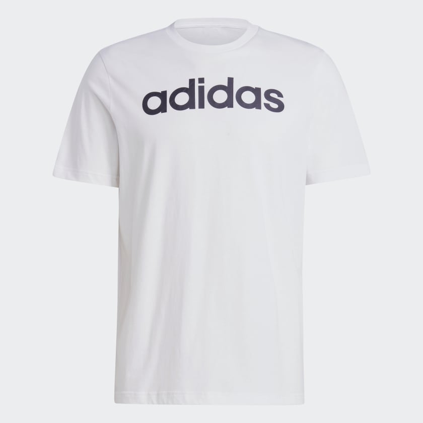 Adidas linear t shirt discount