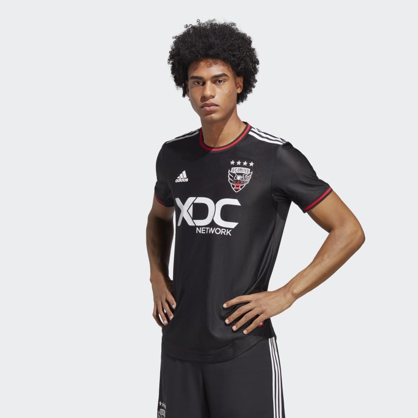 Adidas D.C. United 22u002F23 Home Authentic Jersey