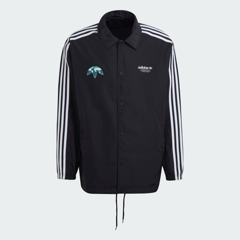 adidas Graphics United Coach Jacket Black adidas Australia