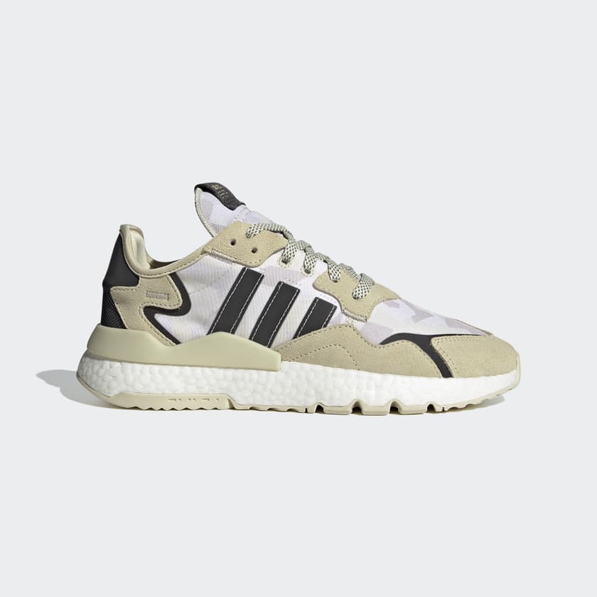 Adidas nite top jogger blanco
