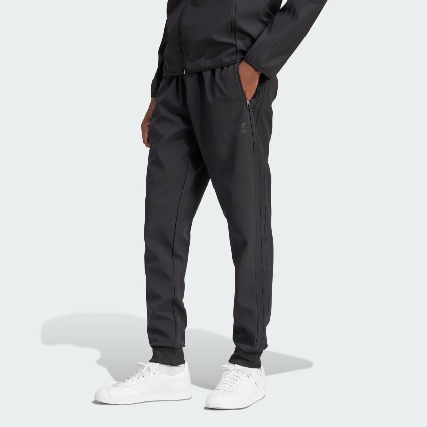 Skinny adidas tracksuit bottoms top